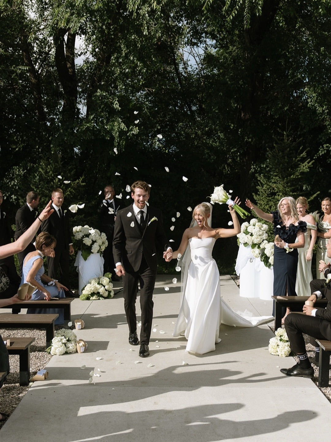 Strapless Sweetheart Satin A-Line Wedding Dress