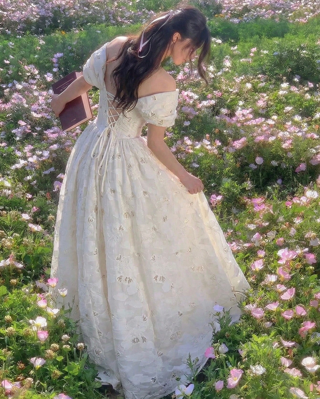 Romantic Corset Princess Maxi Dress