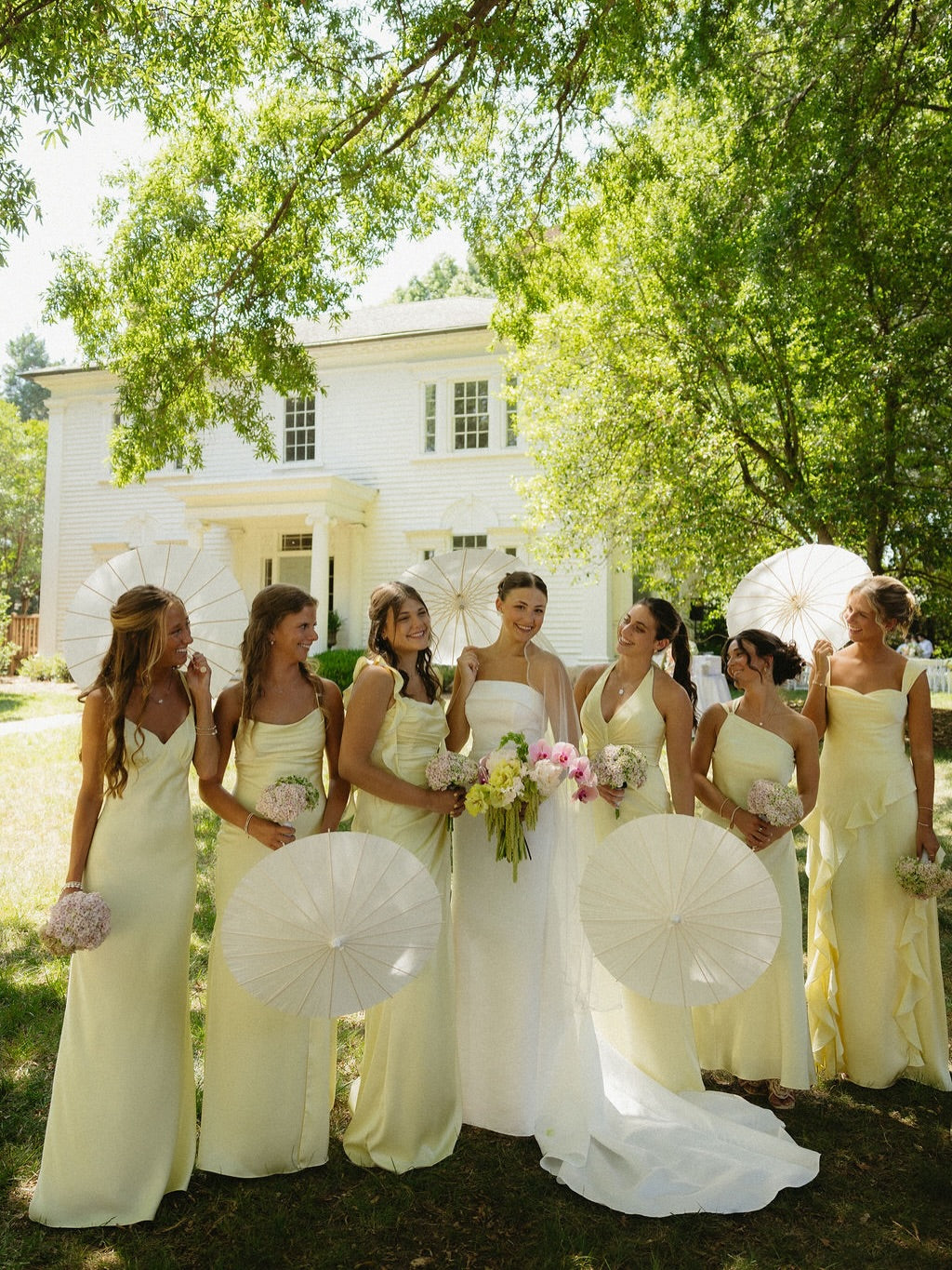 Strapless Sheath Wedding Gown with Sweeping Train