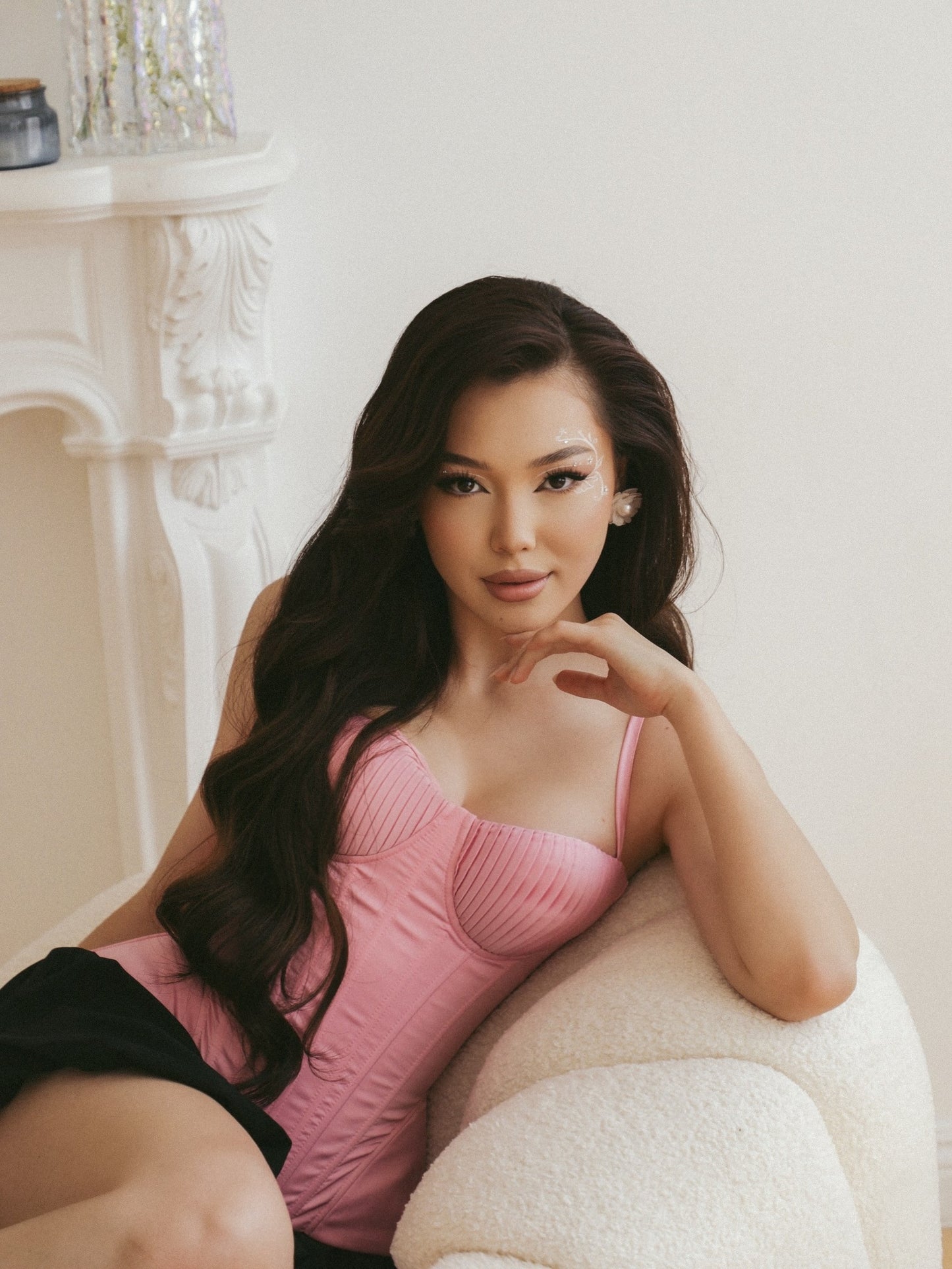 Sweetheart Corset and Bubble Skirt Two-Piece Set