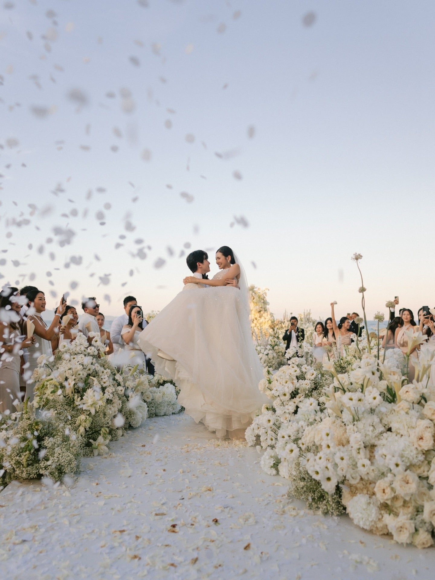 Beaded A-Line Wedding Gown with Sweetheart Neckline