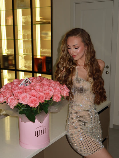 Sparkling Halter Rhinestone Bodycon Mini Dress