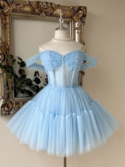 Sweetheart Corset Tiered Tulle Princess Dress