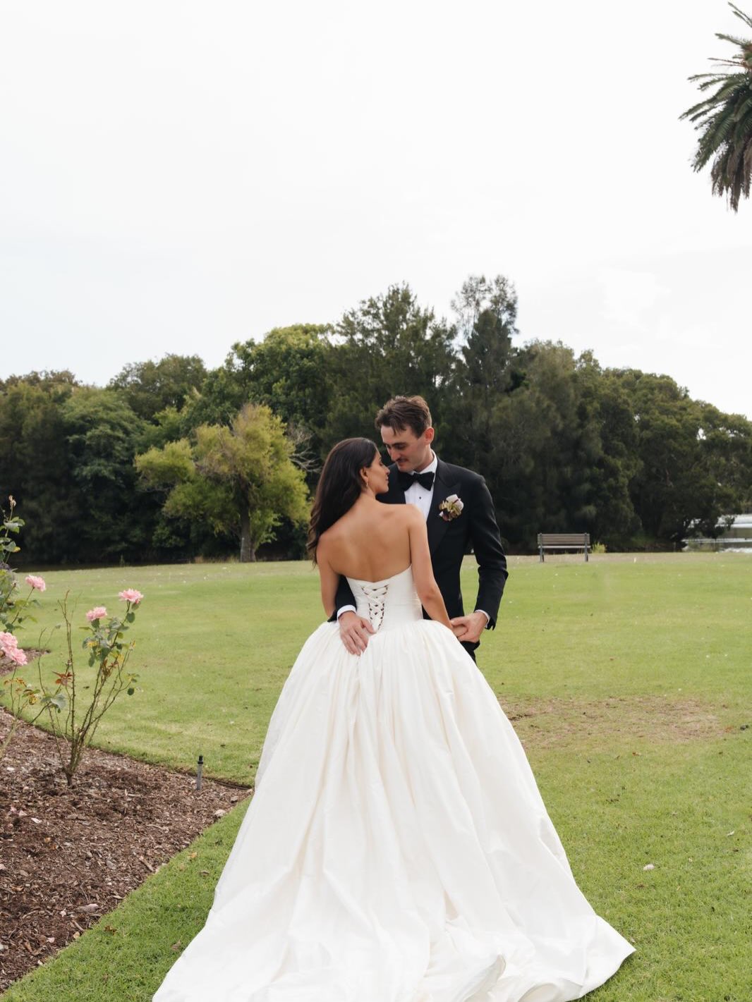 Strapless Sweetheart Ball Gown with Corset Bodice