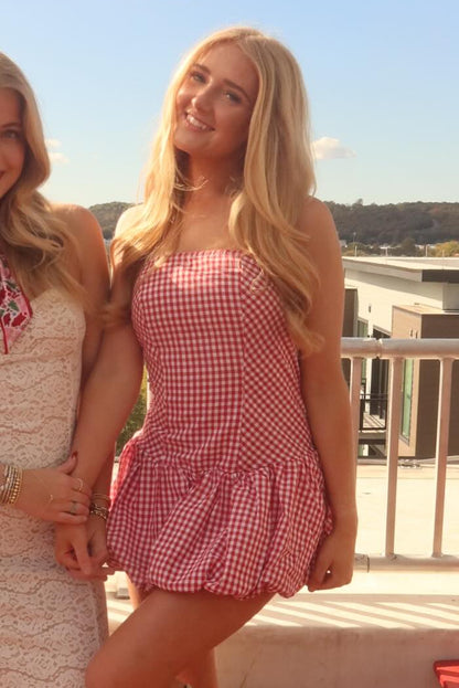 Strapless Lace Maxi Dress with Scarf Tie Detail