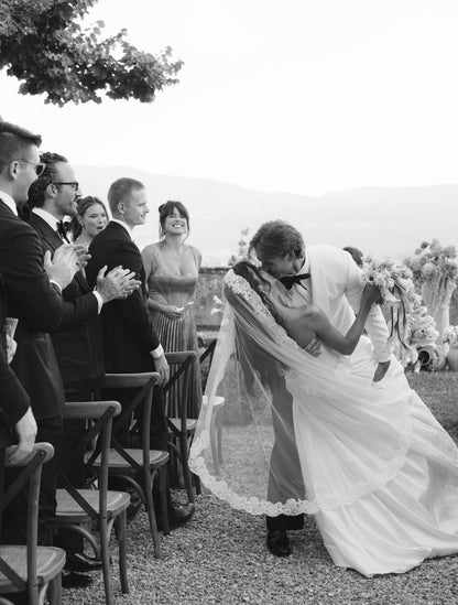 Strapless Corset Wedding Dress with Cathedral Train