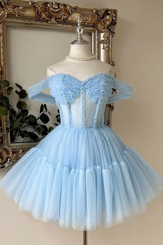 Sweetheart Corset Tiered Tulle Princess Dress