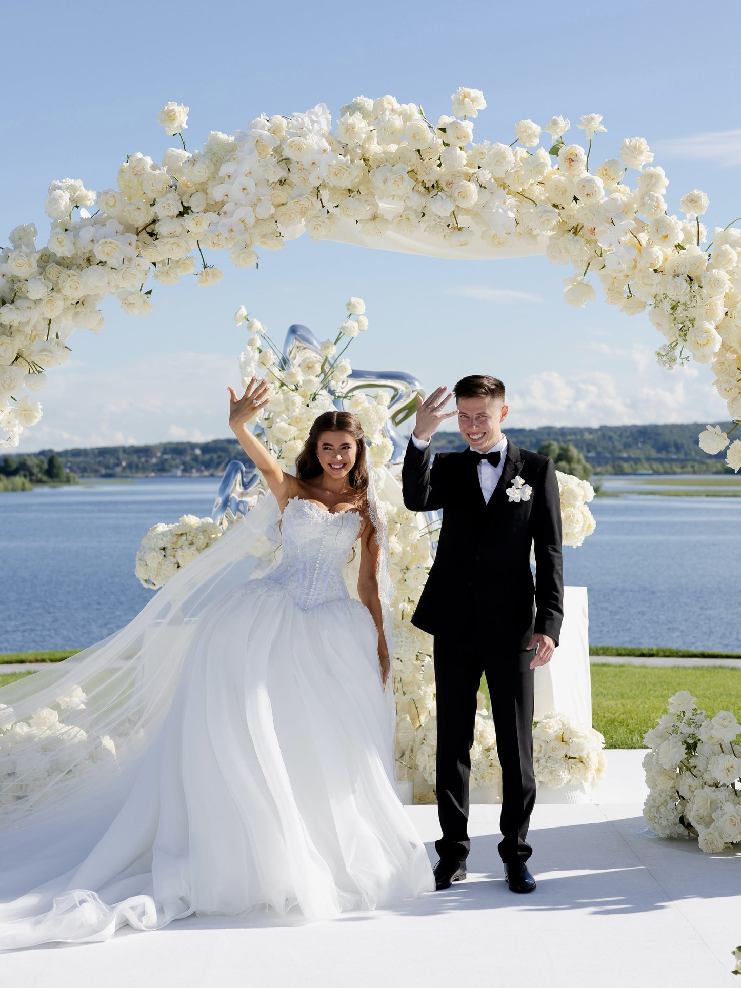 Strapless Sweetheart Corset Tulle Ball Gown