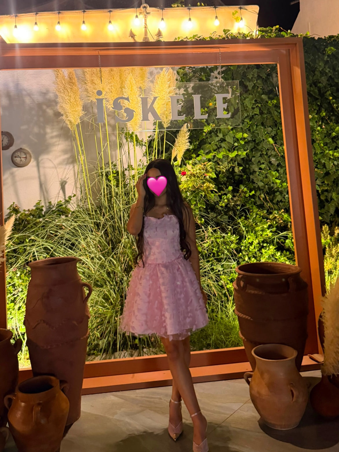 Strapless 3D Floral Applique Tulle Mini Dress