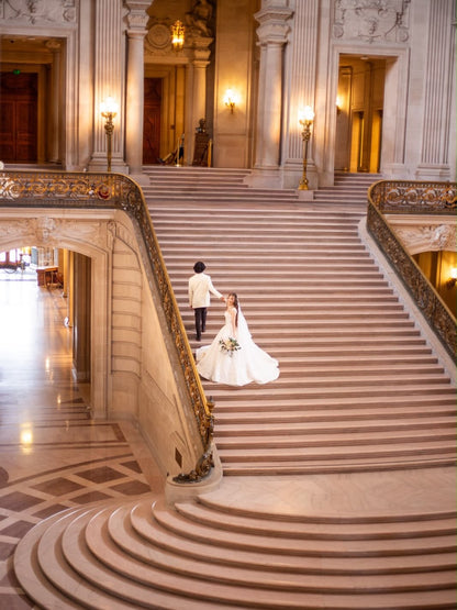 Sweetheart Floral Ball Gown Wedding Dress