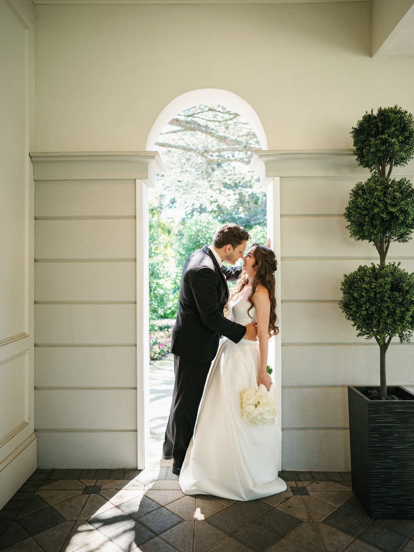 Strapless Ball Gown Wedding Dress with Pleated Skirt
