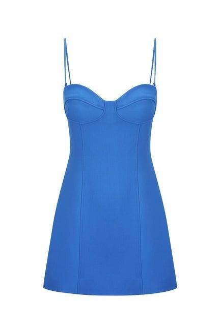 Bustier Spaghetti Strap A-Line Mini Dress