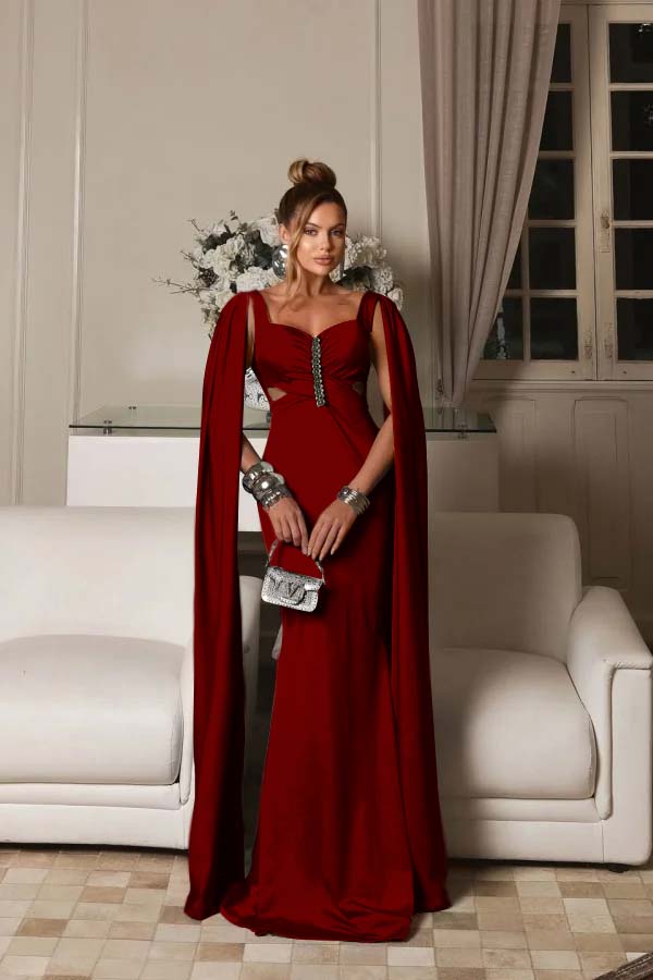 Fashion Blue Straps Prom Dress Slimming Sweetheart Mermaid Train