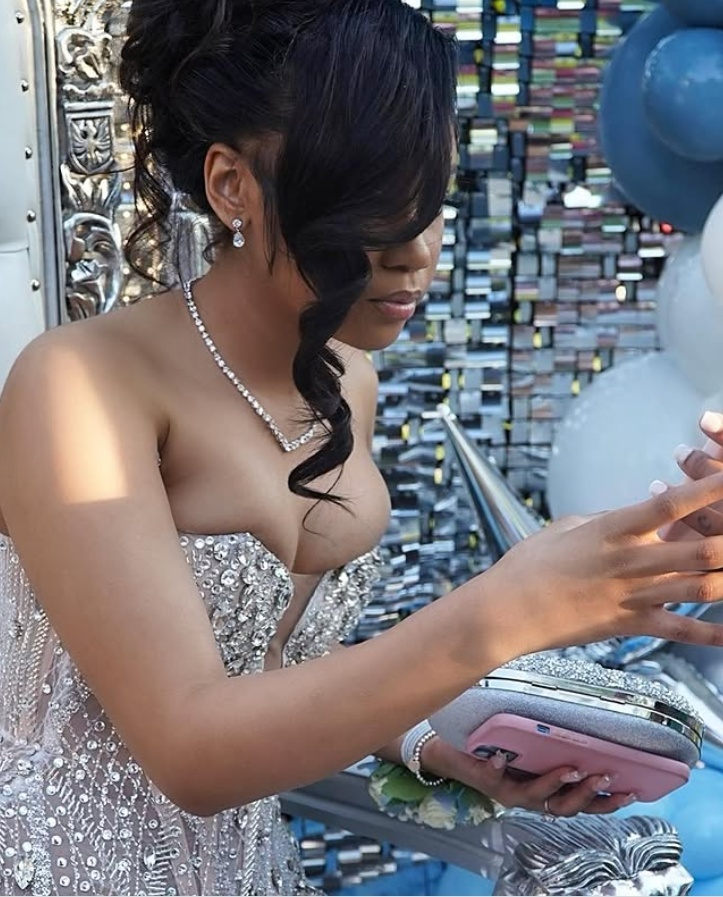 Sweetheart Fully Sequined Beaded Mermaid Black Girl Sleeveless Long Party Dress