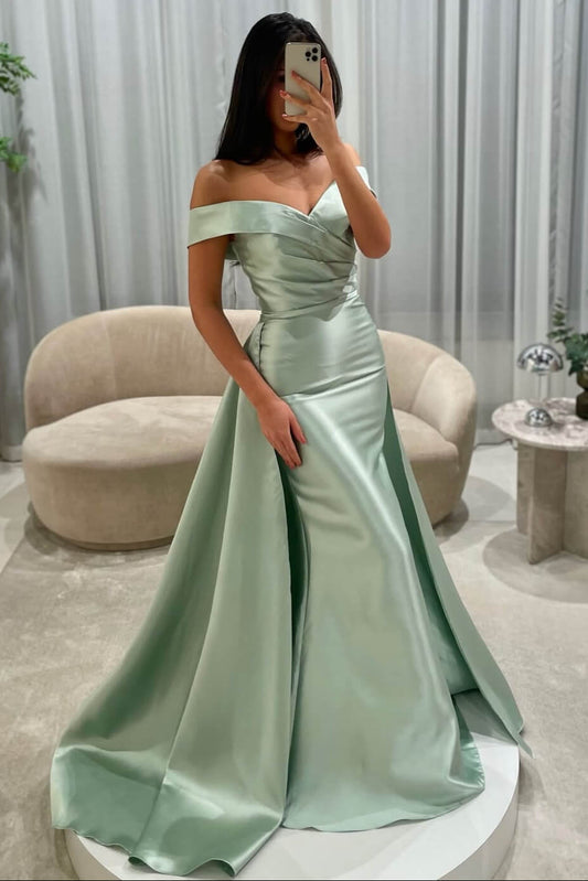 Off-Shoulder Sweetheart Mermaid Evening Gowns