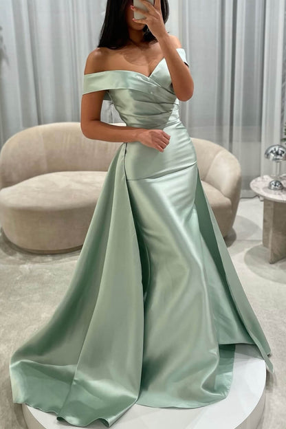 Off-Shoulder Sweetheart Mermaid Evening Gowns