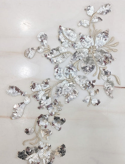 One Shoulder Shawl Sleeveless Applique Mermaid Evening Dress