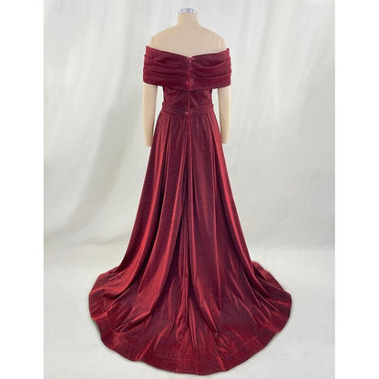A-Line Evening Gown Sparkle & Shine Dress