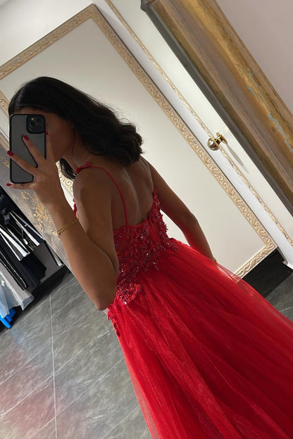 Mermaid Appliques Prom Dress with Beading